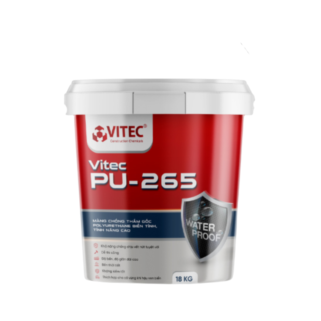 VITEC® PU-265 – Màng chống thấm gốc Polyurethane biến tính, tính năng cao