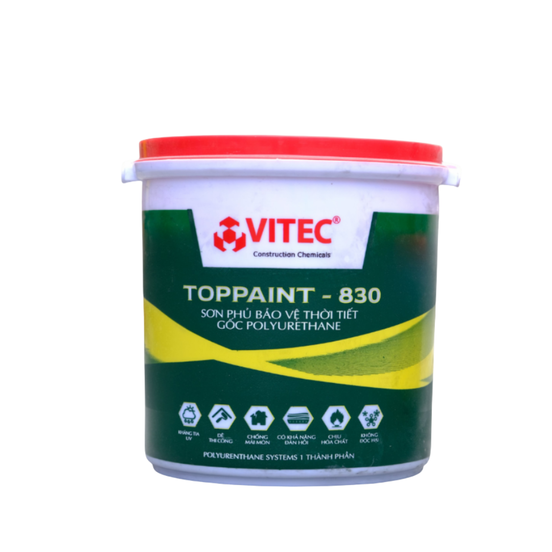 VITEC® TOPPAINT-830 – Sơn phủ bảo vệ thời bền thời tiết gốc Polyurethane