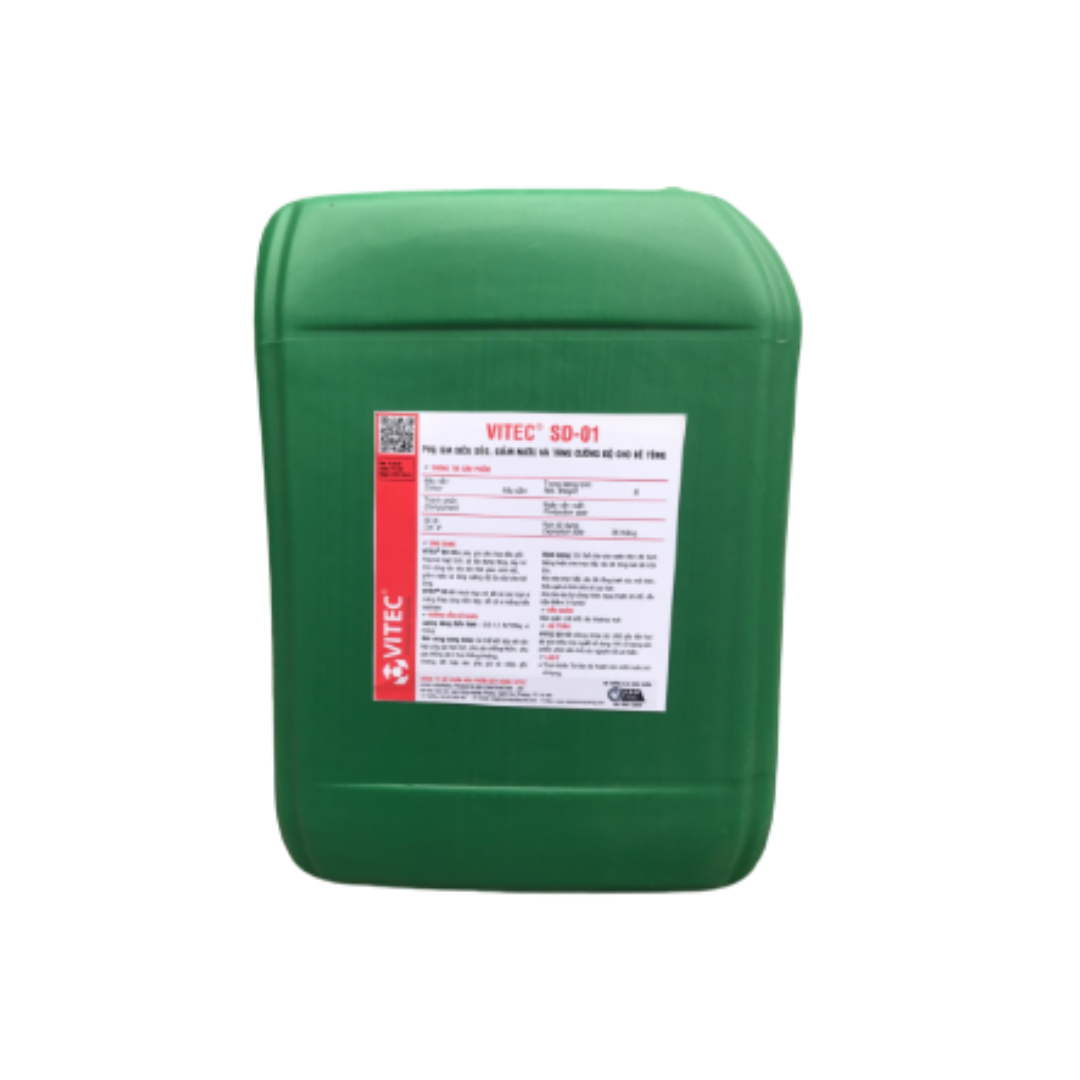 VITEC® SD 01 – Phụ gia siêu dẻo, giảm nước và tăng cường độ cho bê tông